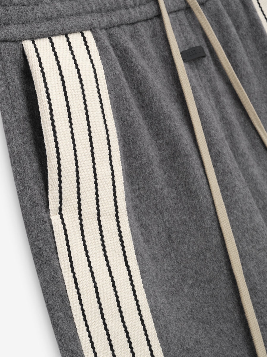 Wool Cashmere Striped Forum Pant - 3