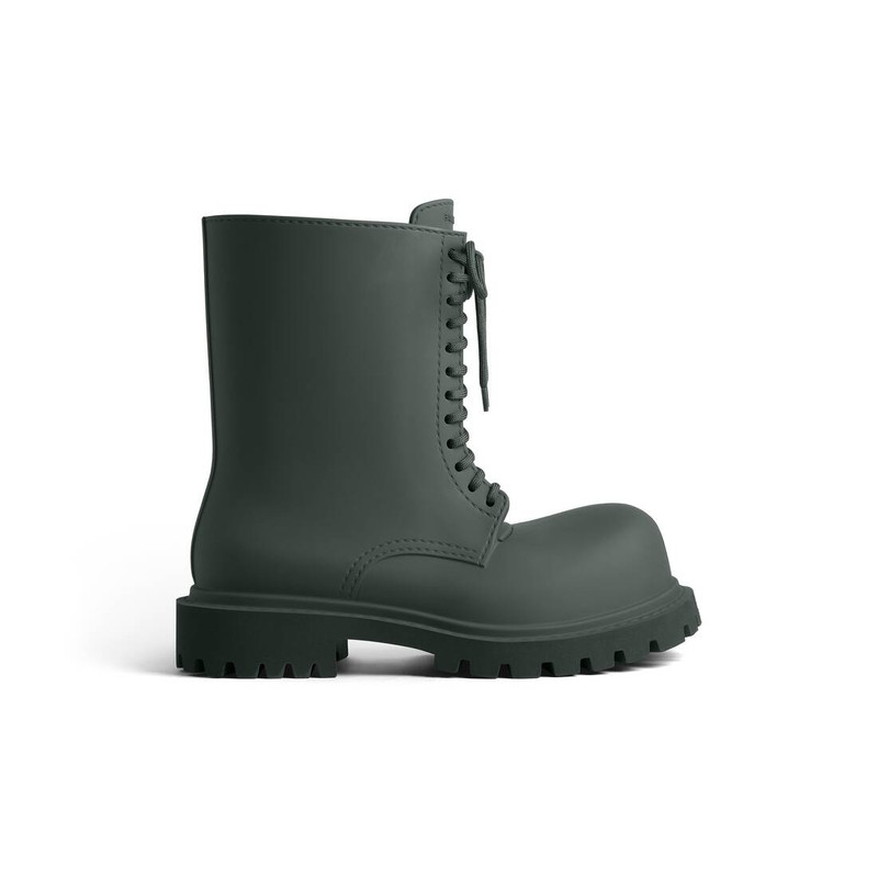 BALENCIAGA Men's Steroid Boot in Dark Green - 717807W0FOI1025