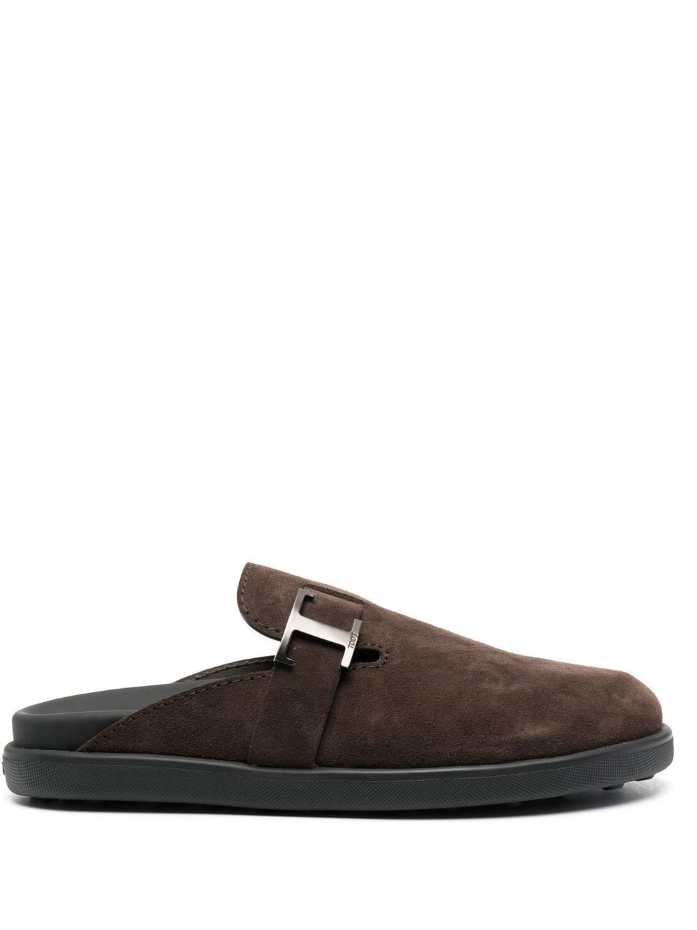 T Timeless suede slides - 1