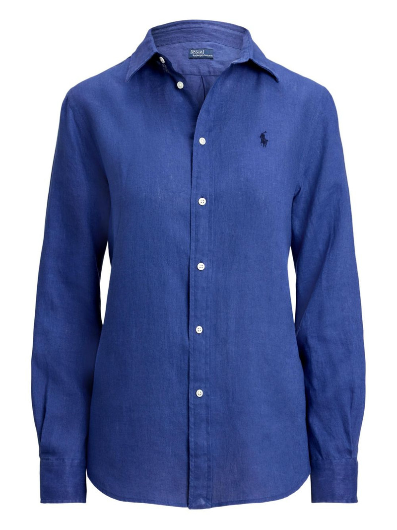 long-sleeve button-up shirt 1