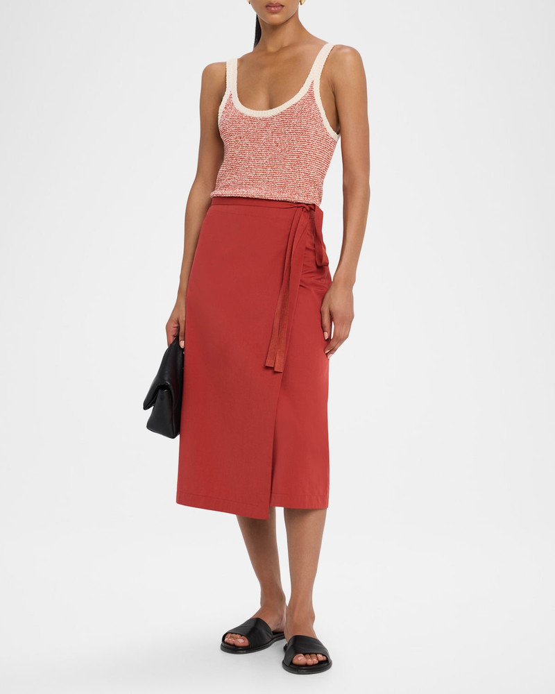 Vince Stripe Scoop-Neck Tank Top outlook