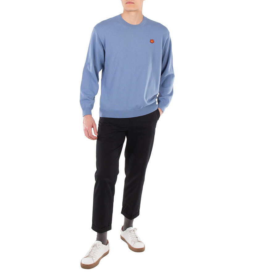 Kenzo Flower Applique Long Sleeve Sweater - 5