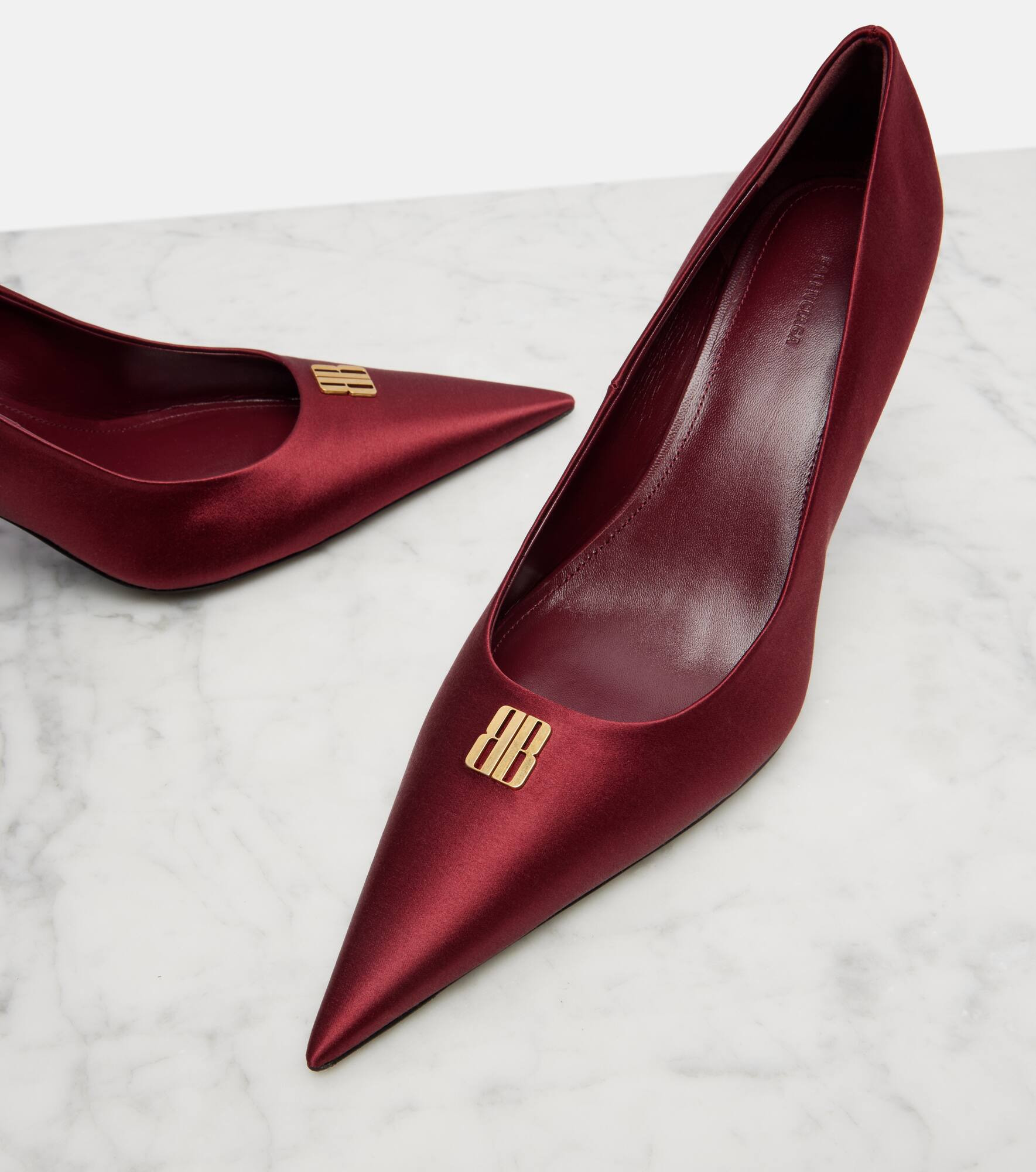 Avenue 90 satin pumps - 5