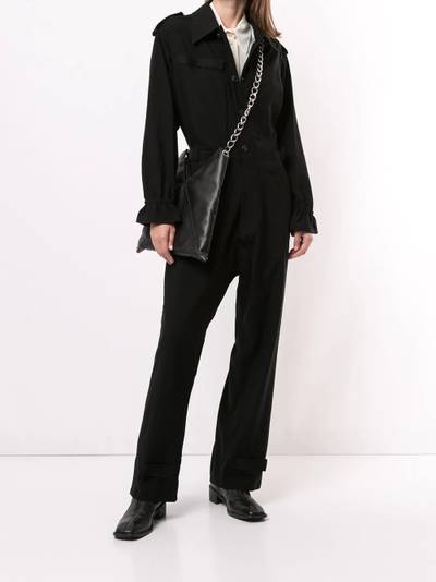 Yohji Yamamoto button-up shirt jumpsuit outlook