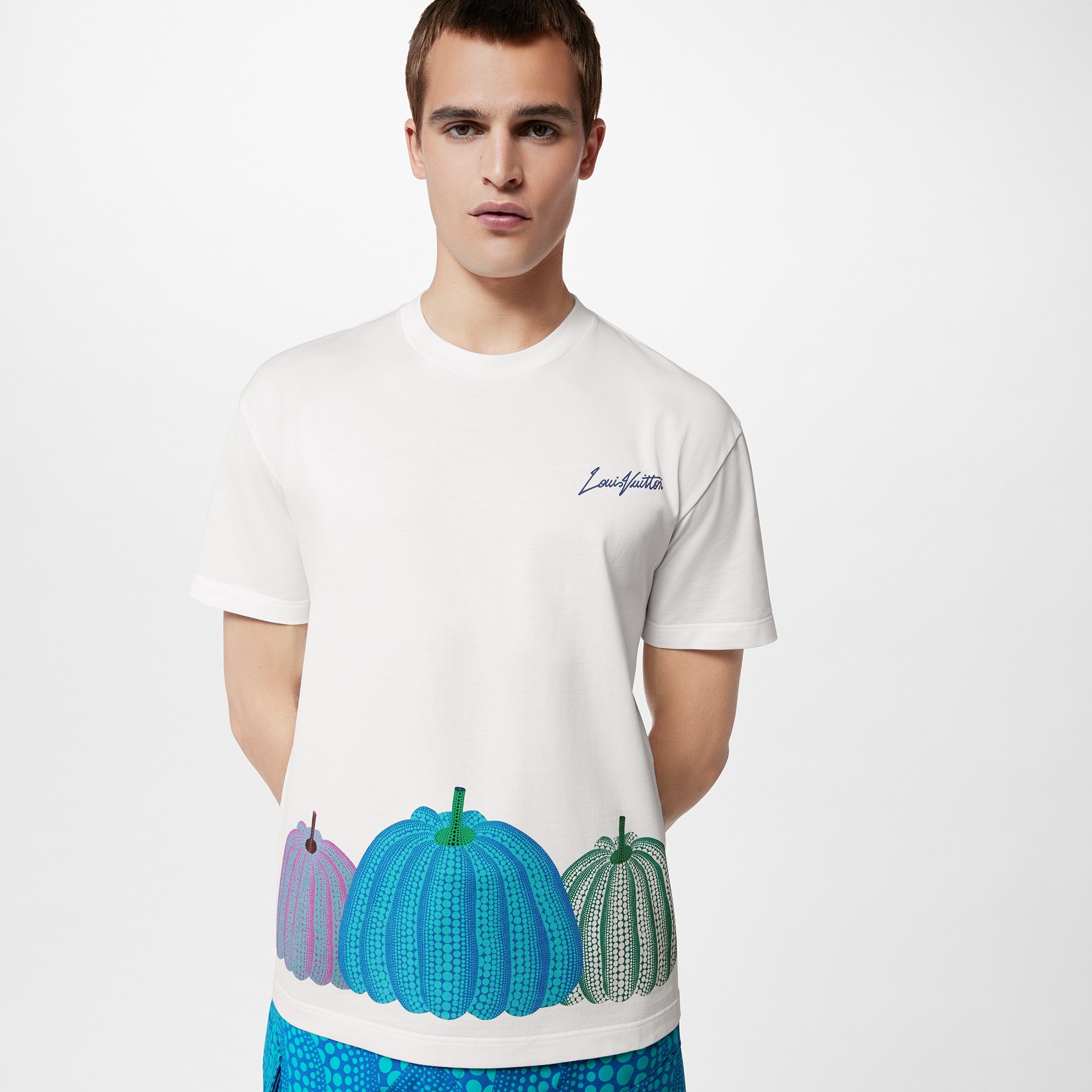 LV x YK Pumpkins Printed T-Shirt - 4
