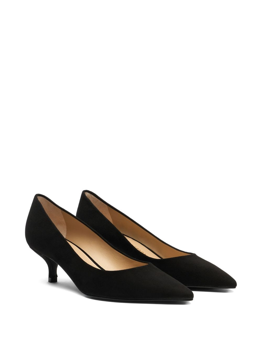 50mm Stuart power kitten-heel pumps - 2