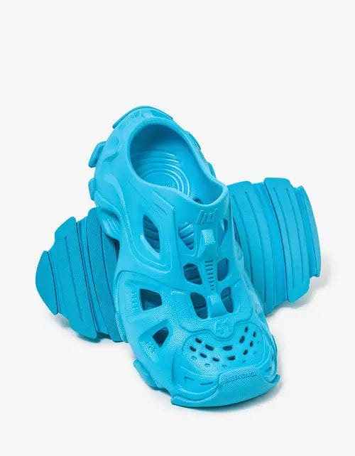 Balenciaga Blue HD Mules - 4