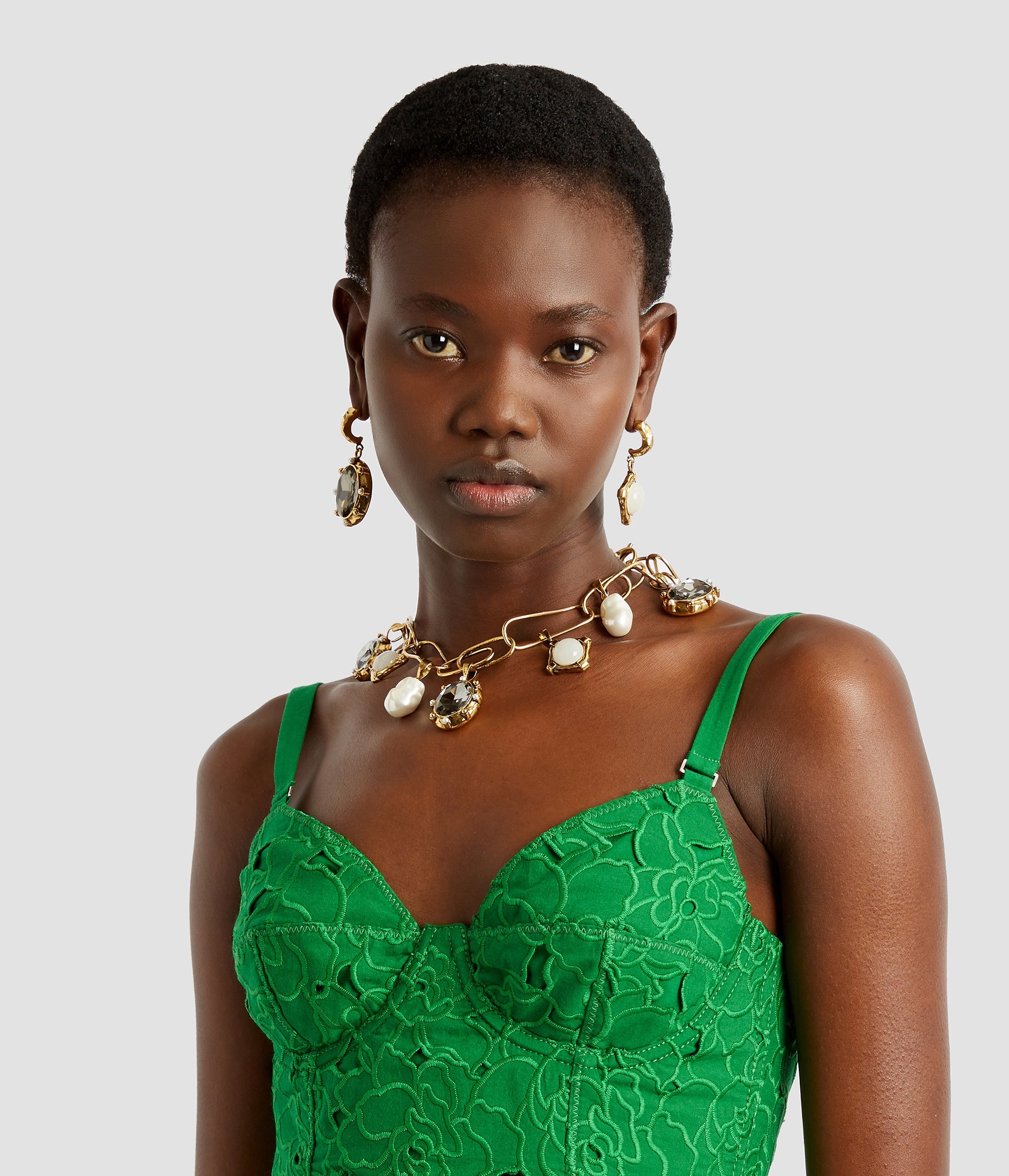 CUTWORK LACE BRALETTE - 5