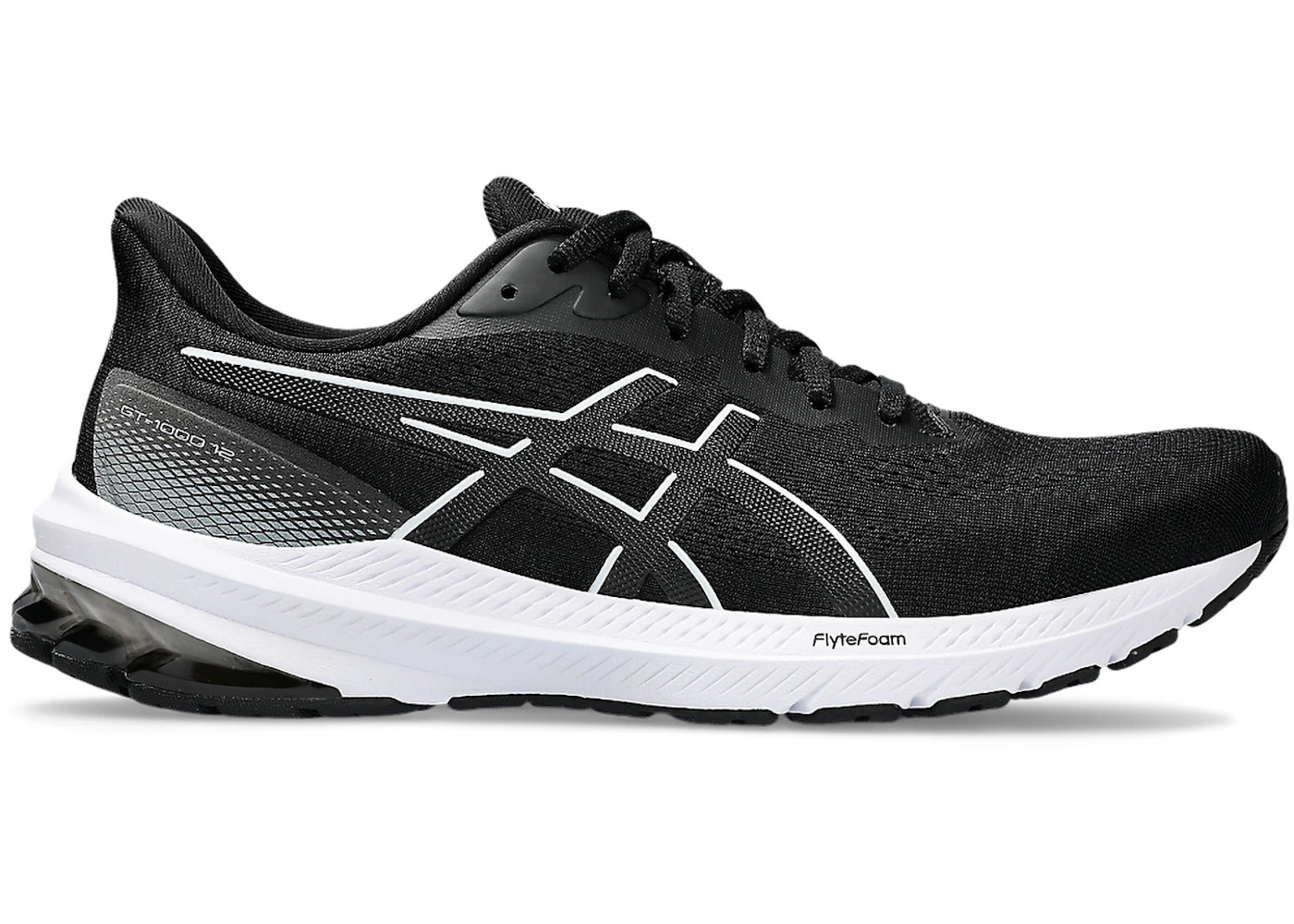 ASICS GT-1000 12 Black White - 1