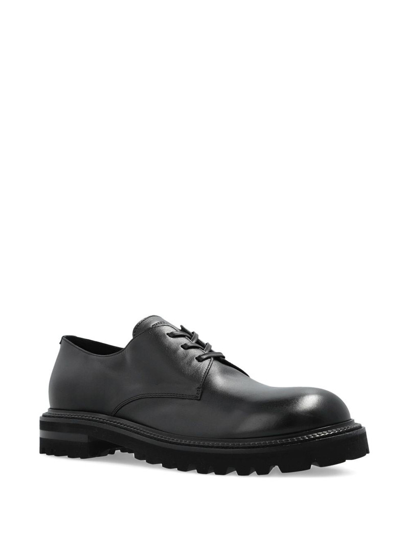 GIORGIO ARMANI LACE-UP CHUNKY DERBY SHOES outlook