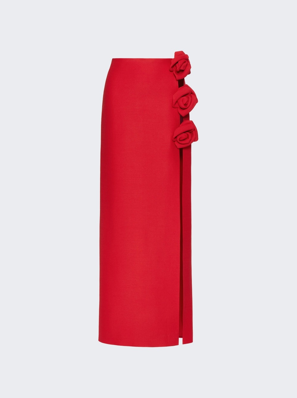 Long Rose Skirt Red - 1