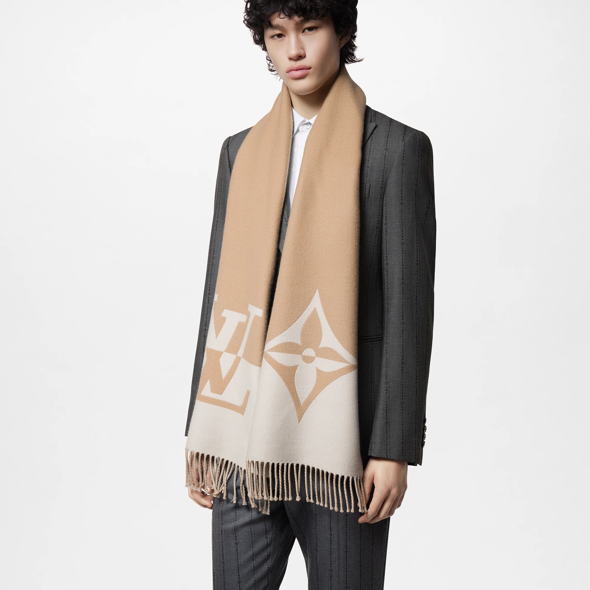 Graphic Dual Scarf - 8
