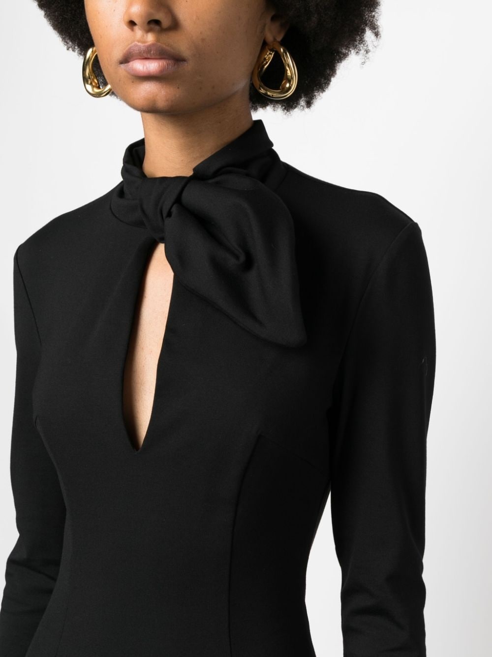 Isabel open-back midi dress - 5