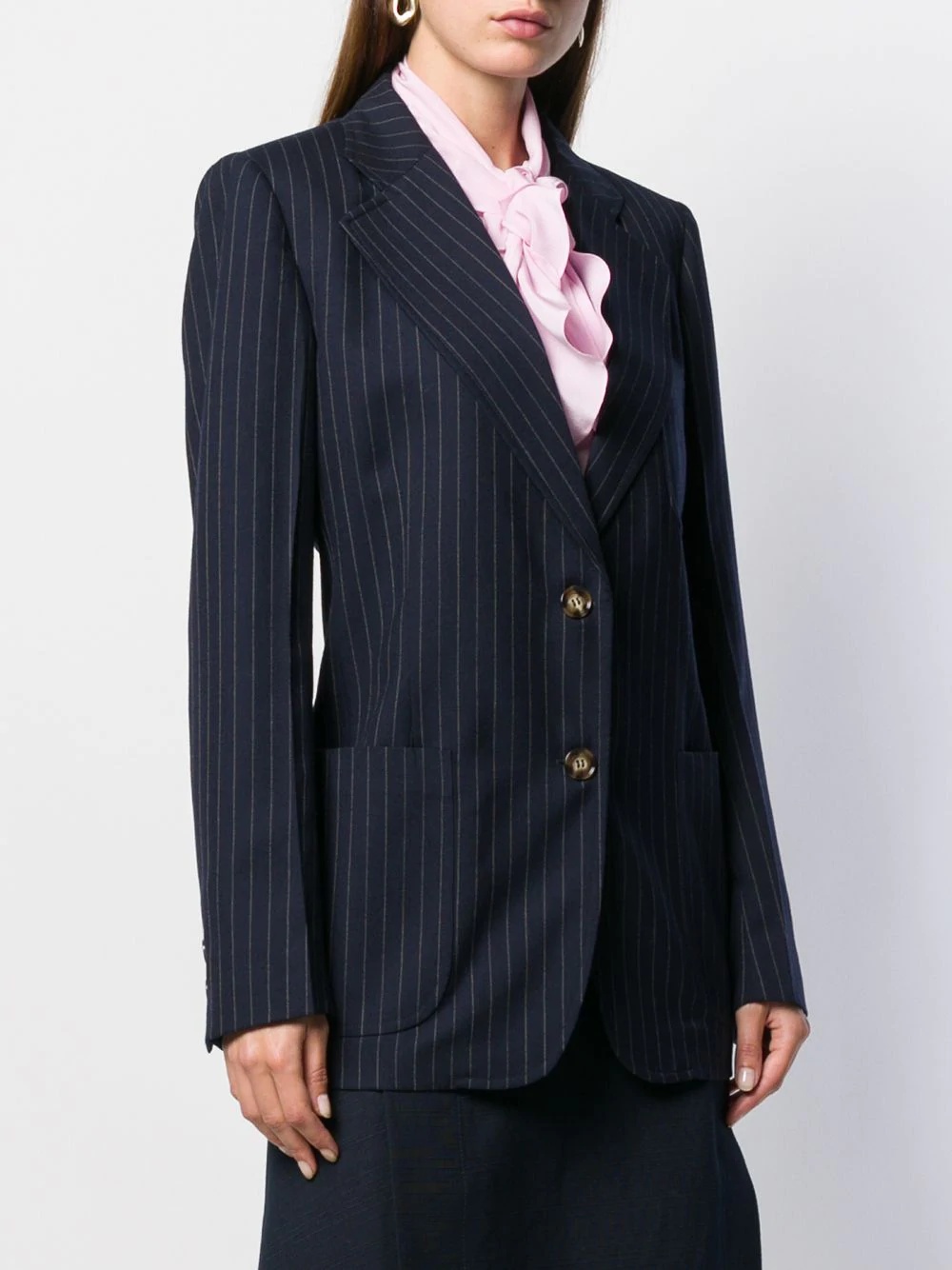 Bowie striped single-breasted blazer - 3