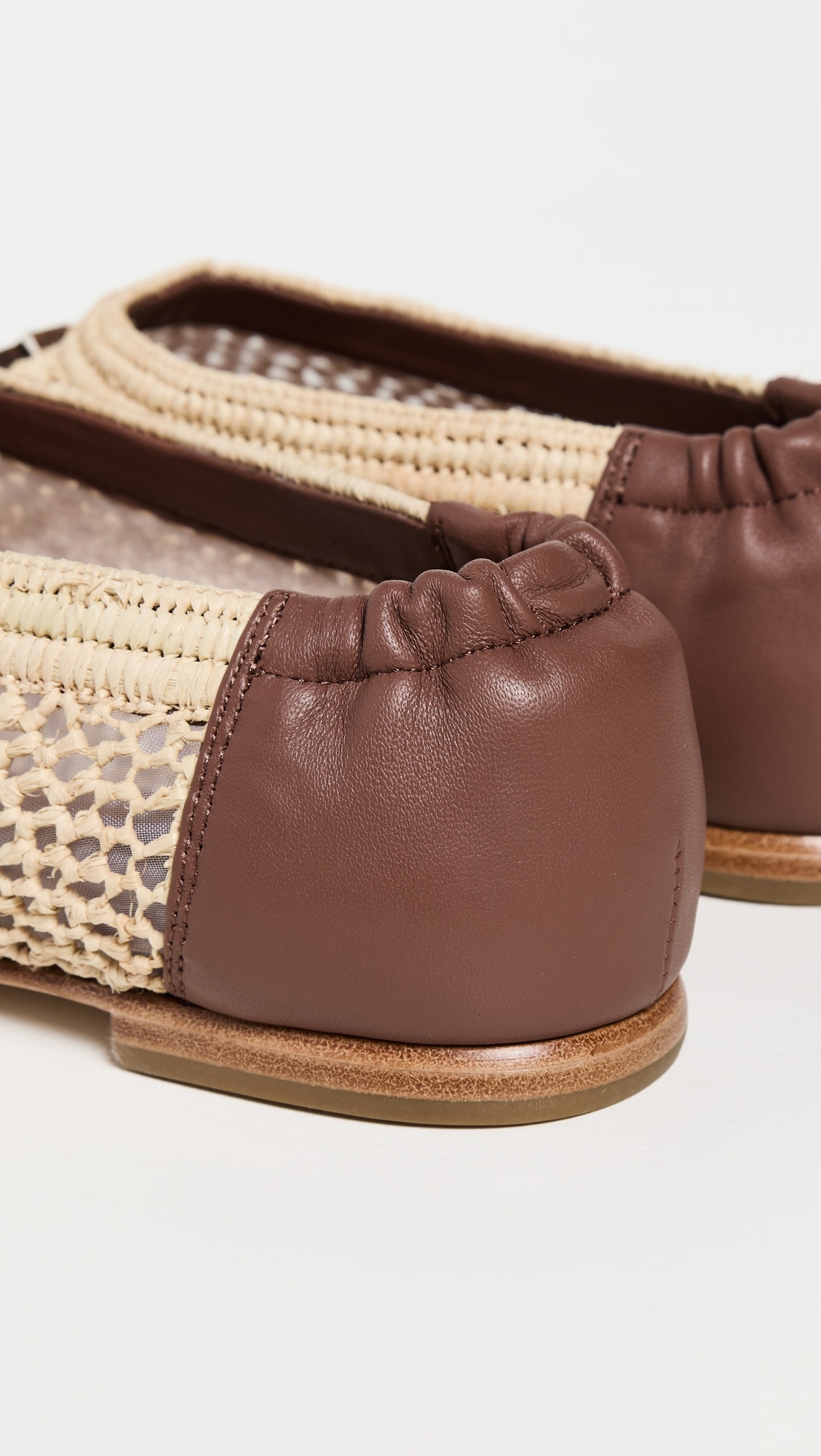 Eden Raffia Ballet Flats - 3