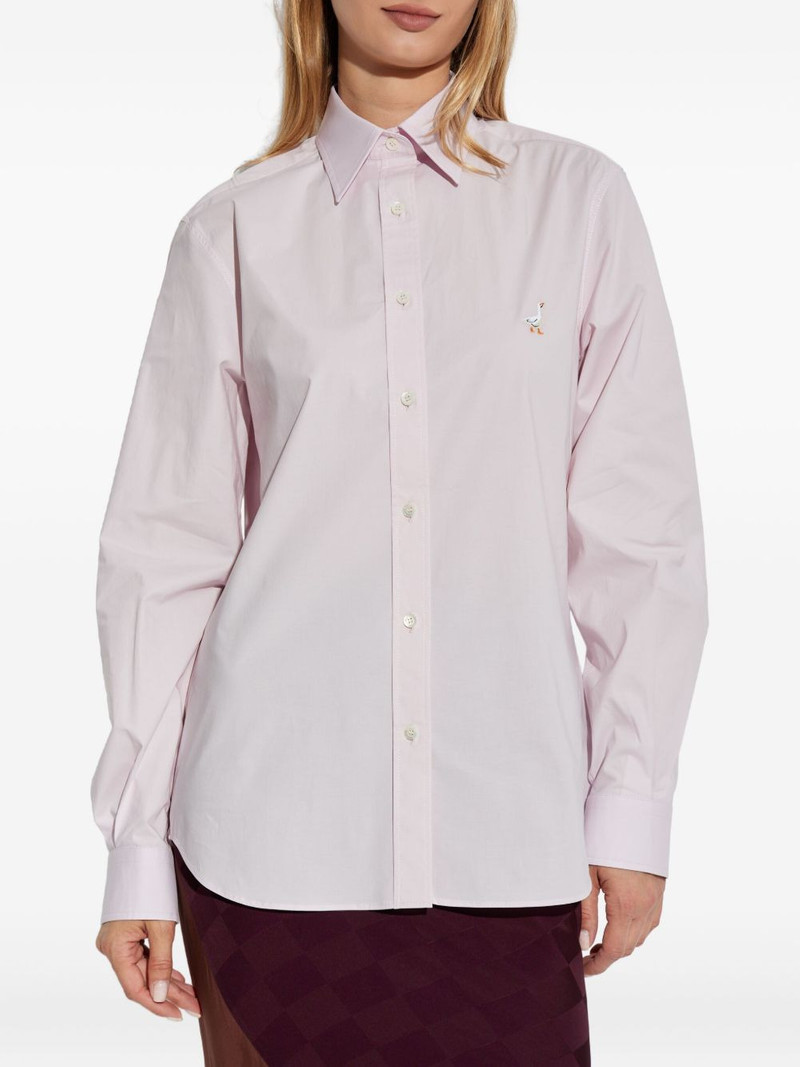 embroidered goose shirt 3
