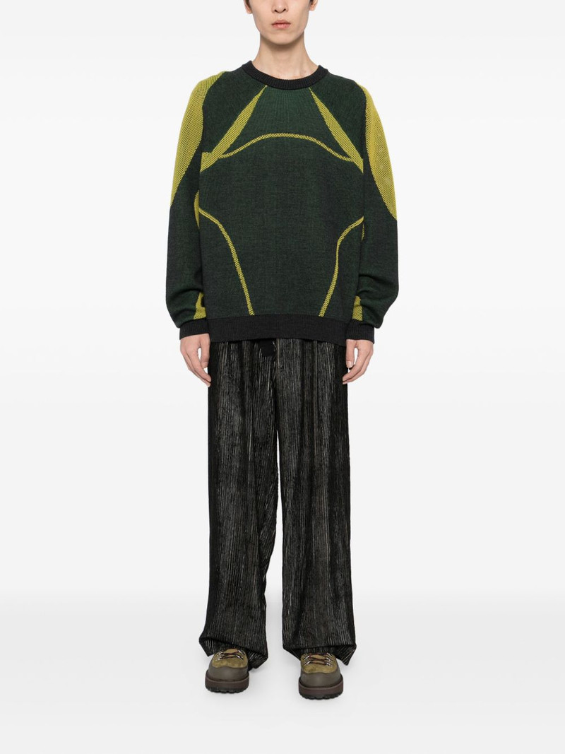 Kiko Kostadinov Navin wide trousers outlook