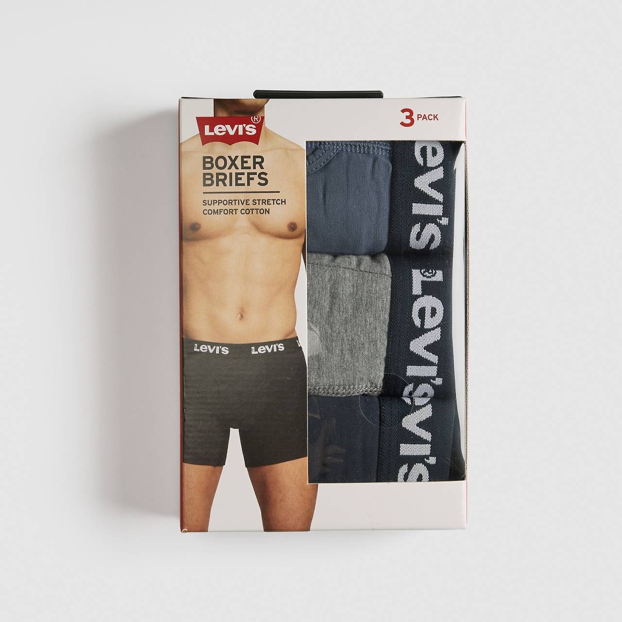SOLID BASIC BOXER BRIEFS - 3