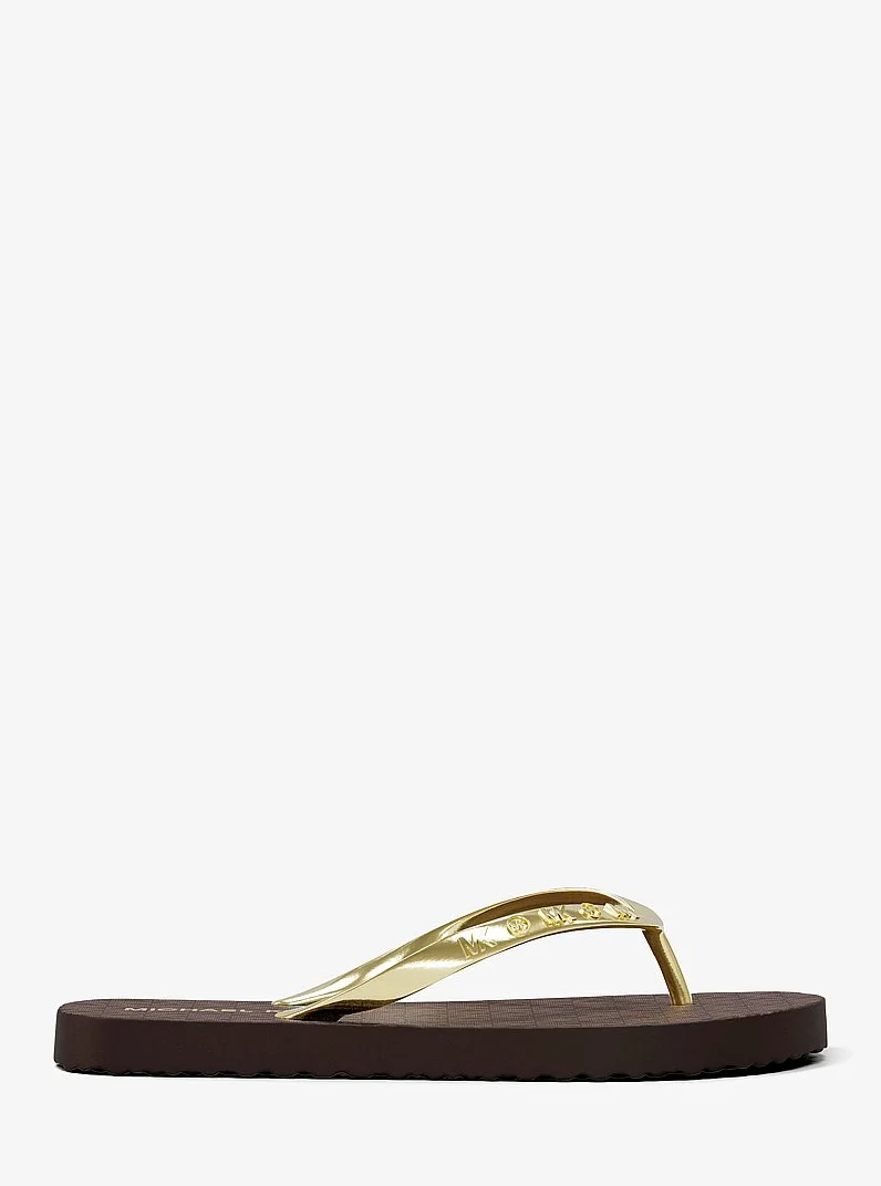Signature Logo Flip Flops - 1