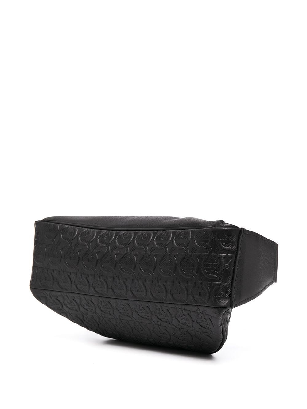 Gancini-embossed belt bag - 3