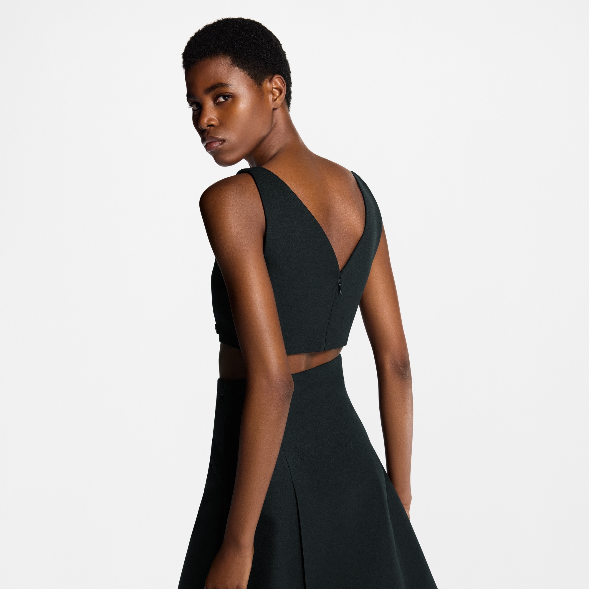 Technical Gabardine Crop Top - 7