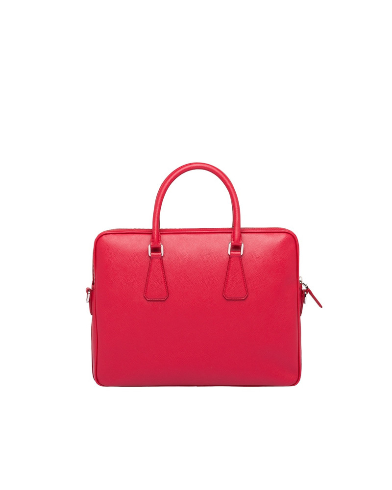Saffiano Leather Work Bag 4