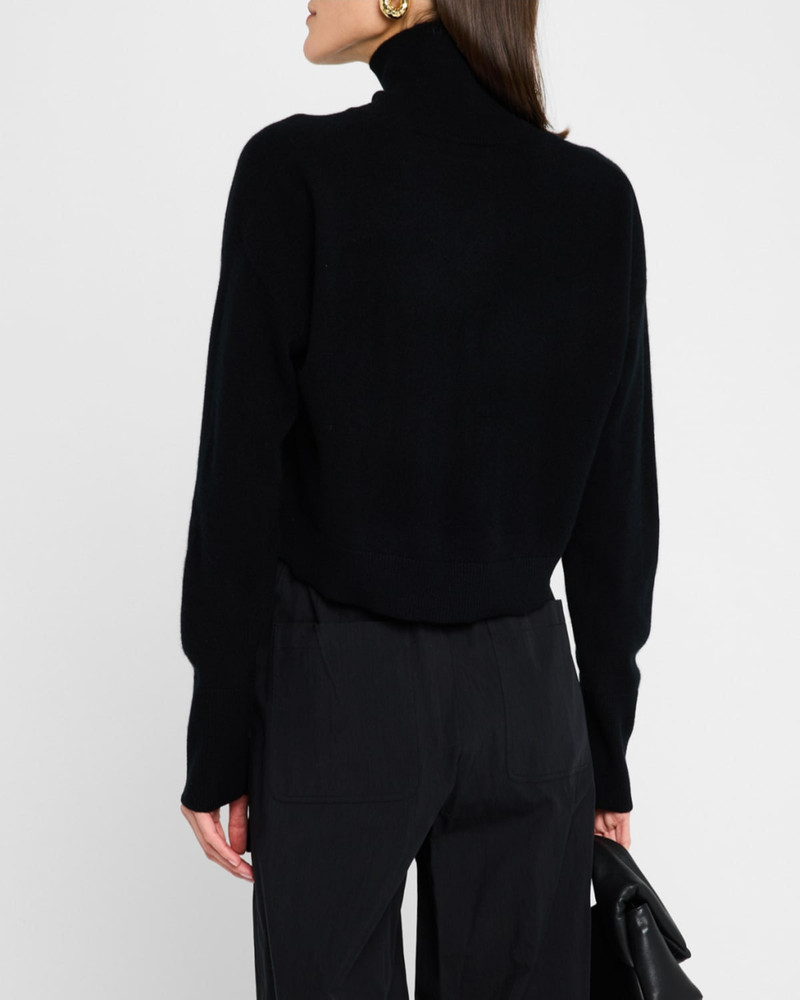 Sable Cashmere Turtleneck Sweater 3