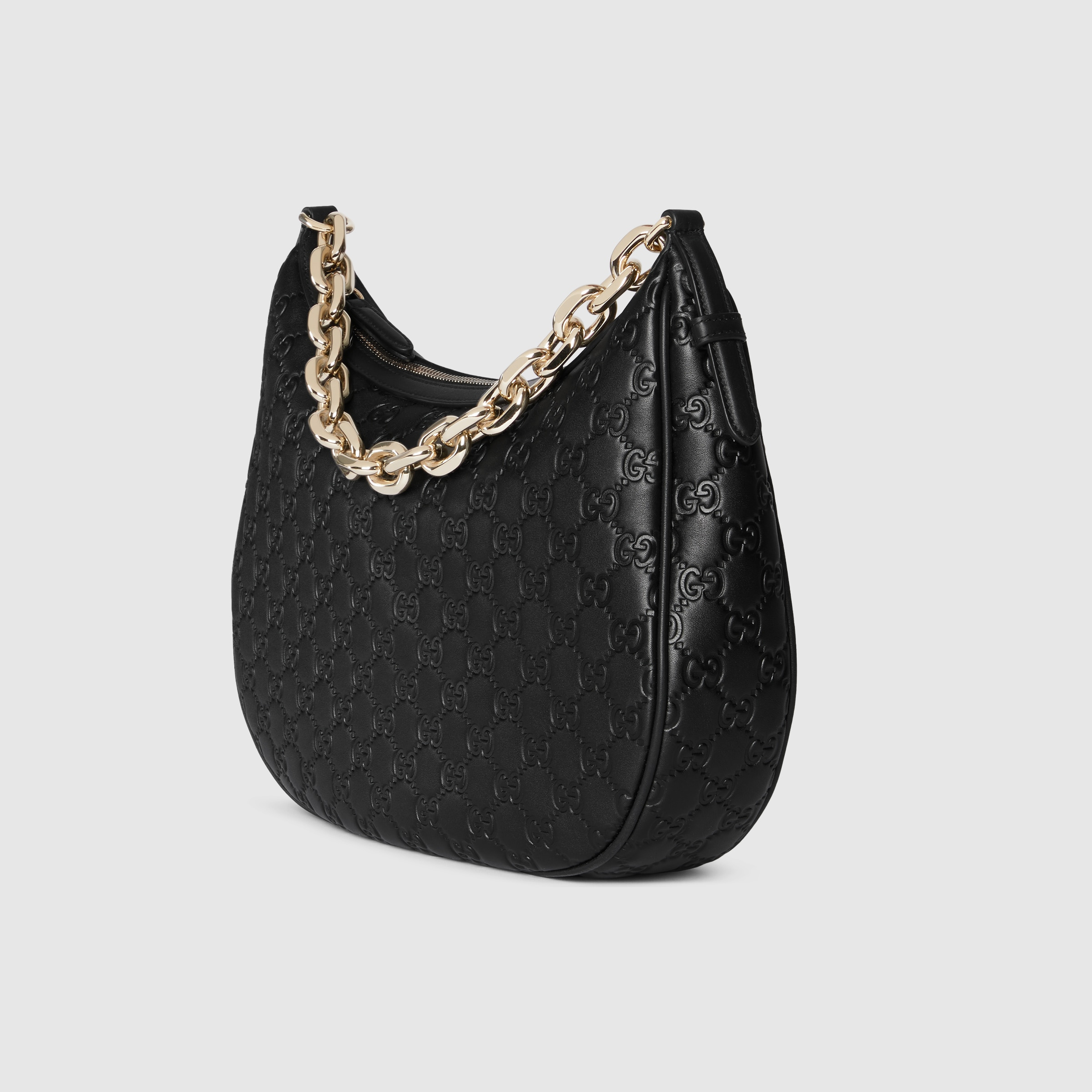 GG Emblem large shoulder bag - 2