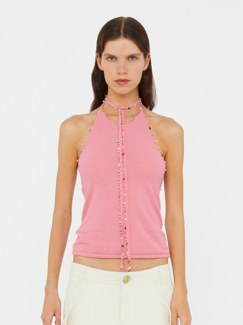 Beach Quartz Halter Tank 1