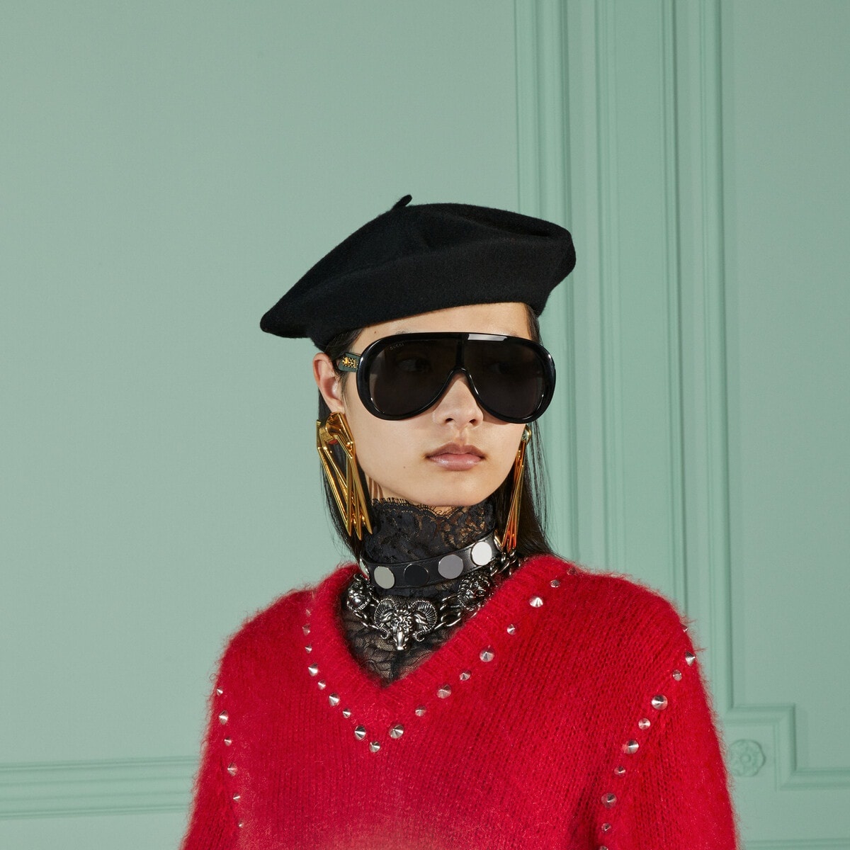 Felt wool beret - 3