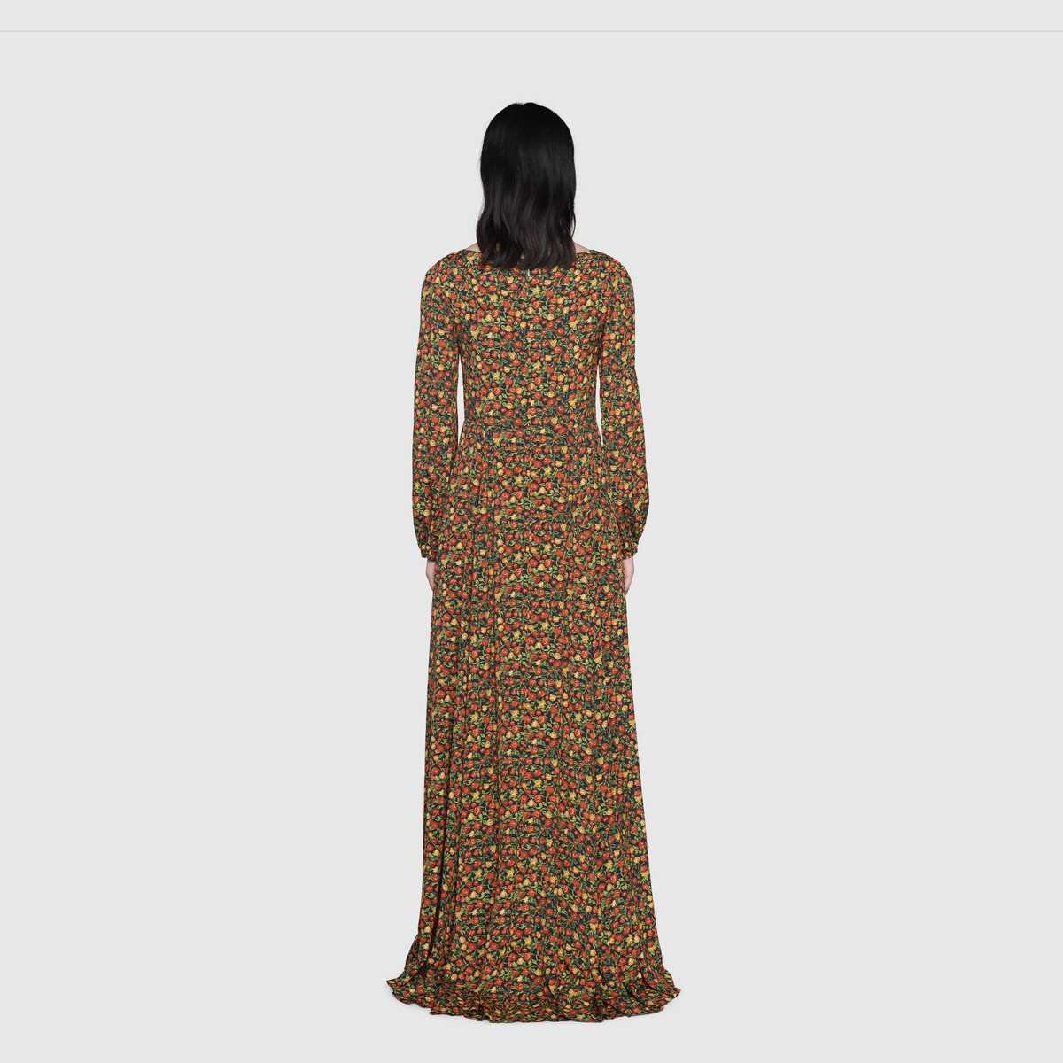 Gucci Liberty floral crêpe dress - 4