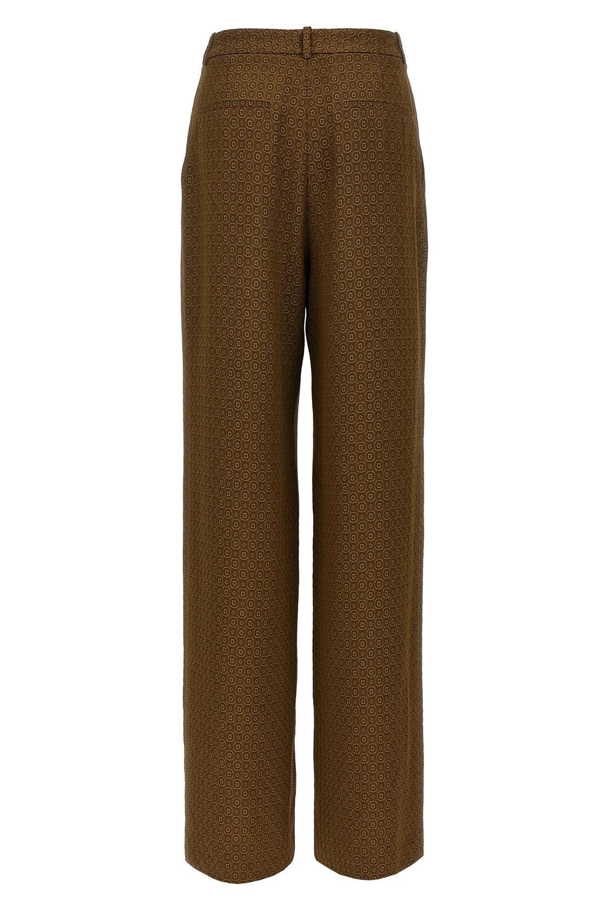 Saint Laurent Women 'Medaglioni' Twill Pants - 2