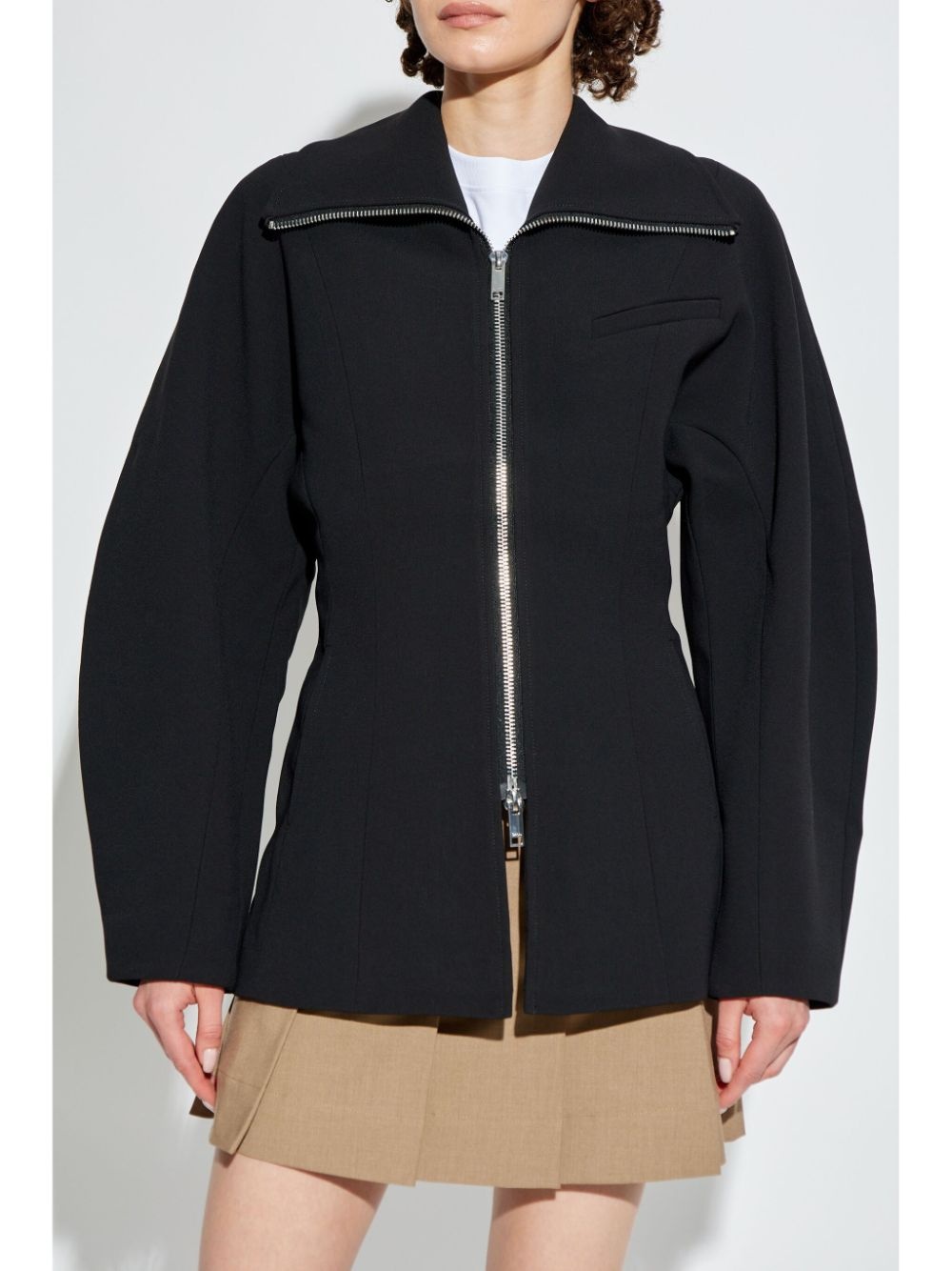 The Bonded Crepe jacket - 3