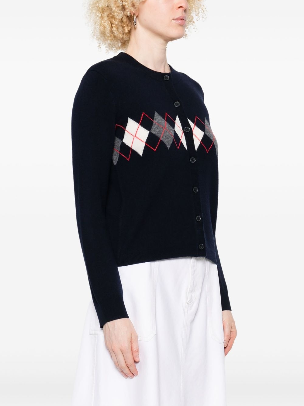 button-up cardigan - 3