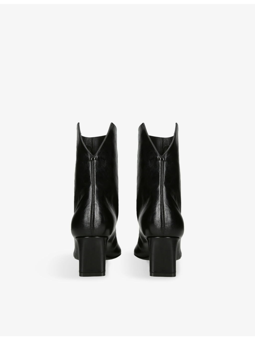 Ona 55 Leather Heeled Ankle Boots - 4