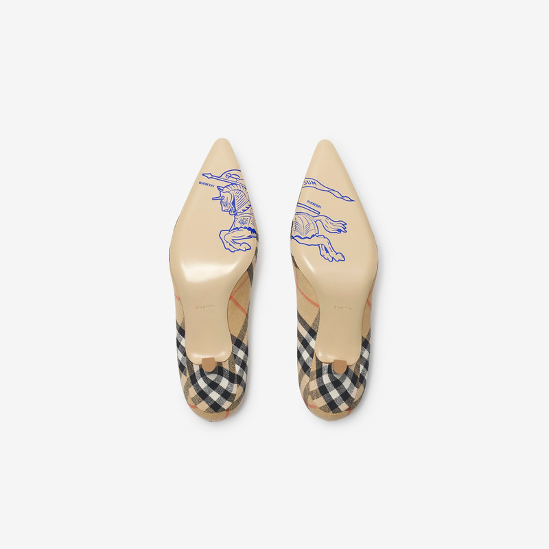 Check Dame Pumps​ 5