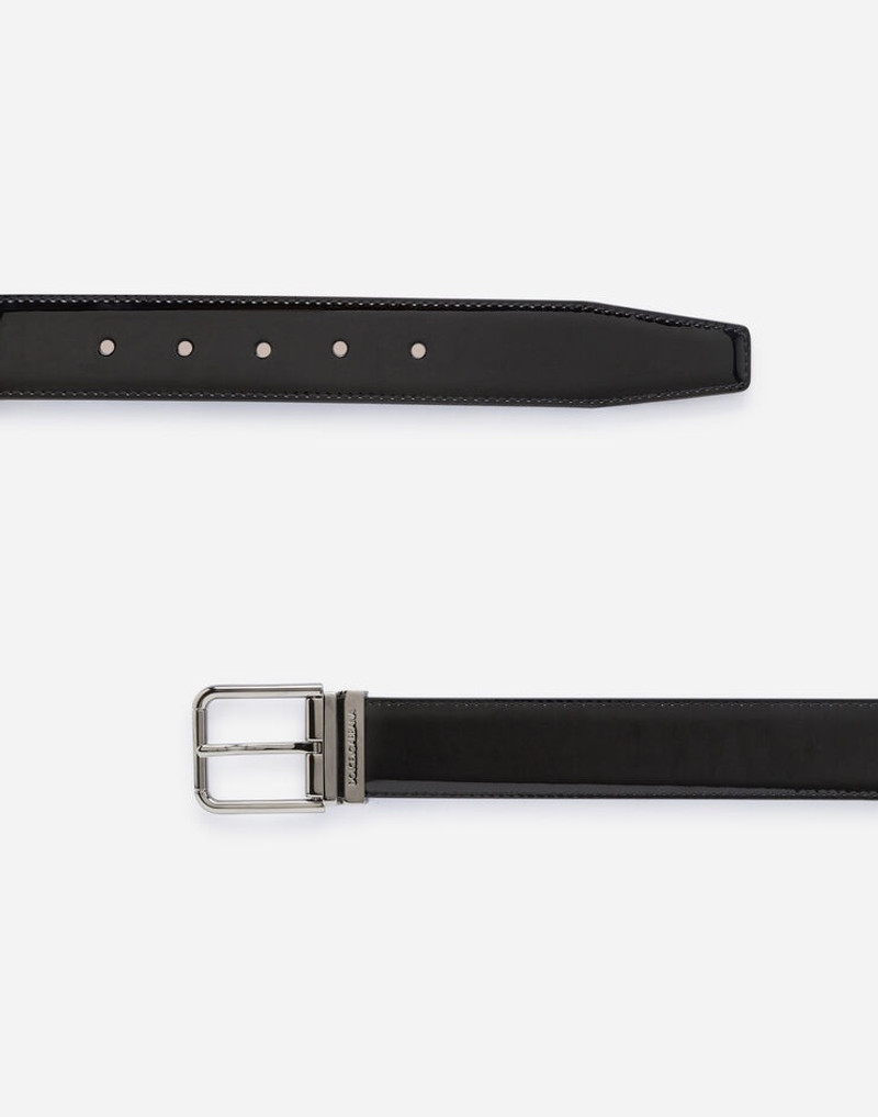 Dolce & Gabbana Patent leather belt outlook