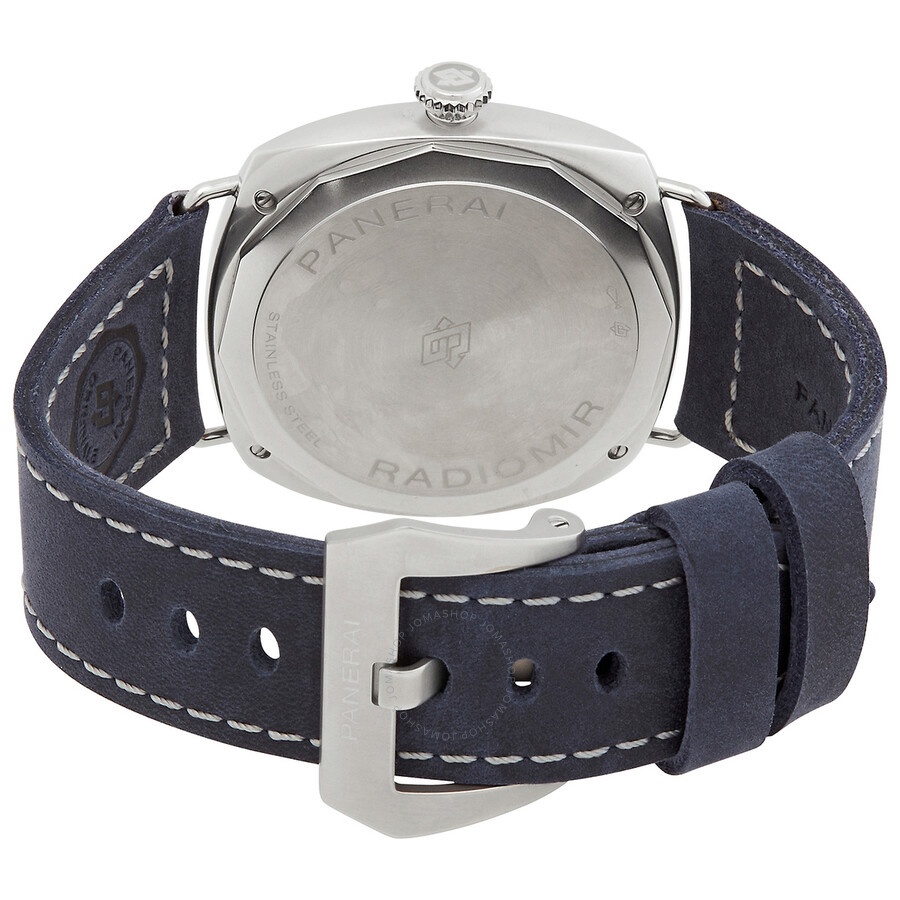 Panerai Radiomir Tre Giorni Hand Wind Blue Dial Men's Watch PAM01335 - 3