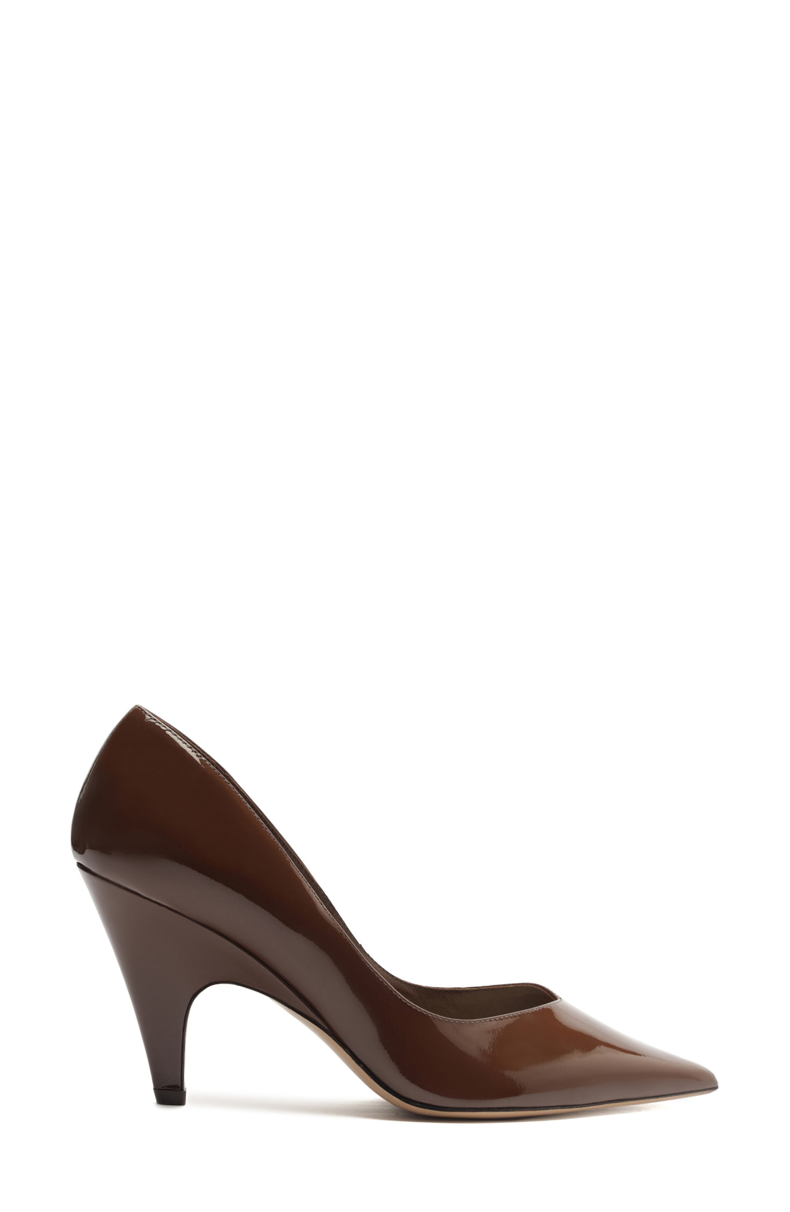 Alexandre Birman Frenchie Pointed Toe Pump in Rich Brown at Nordstrom - 3