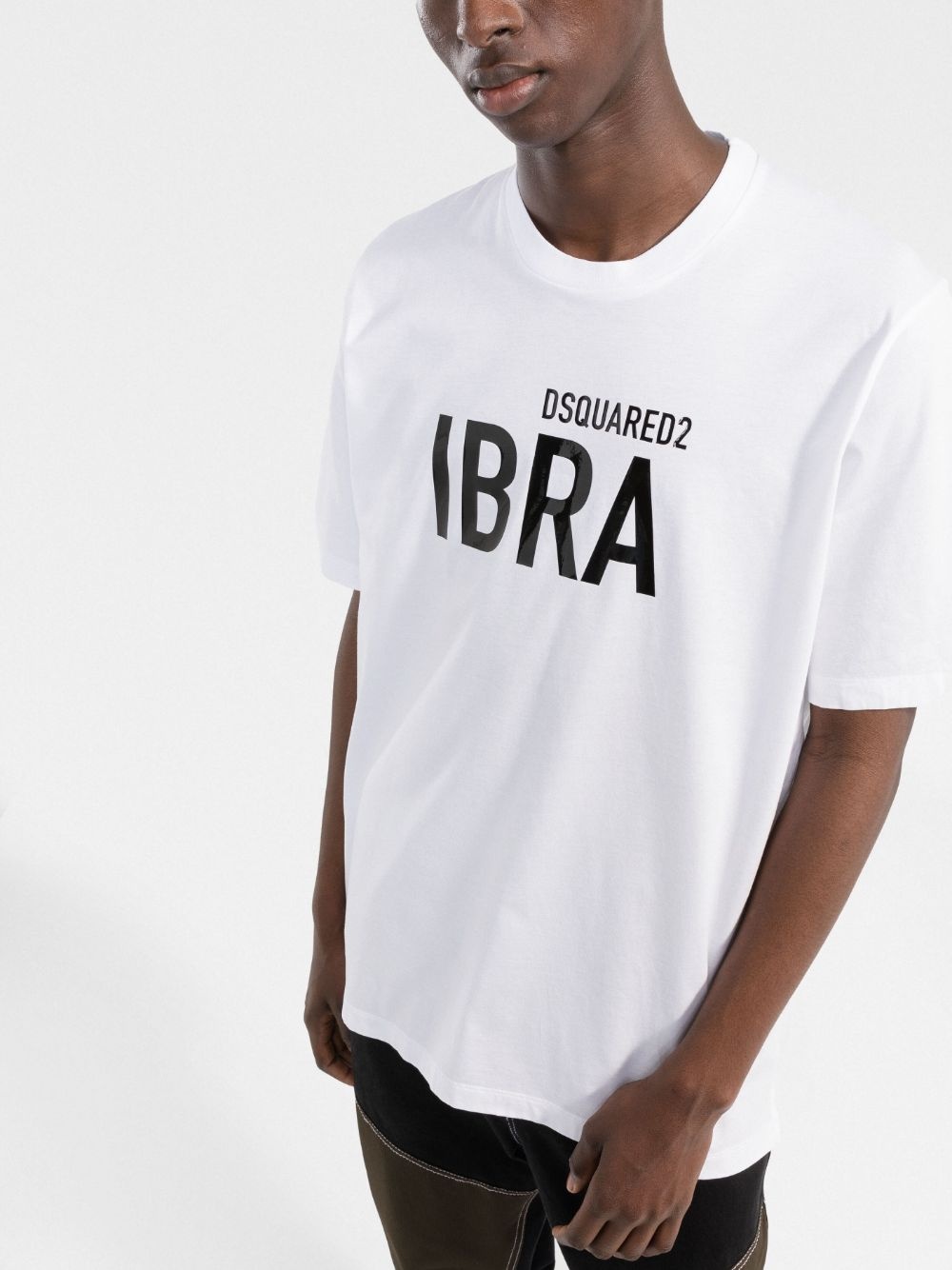 Ibra-print cotton T-shirt - 3