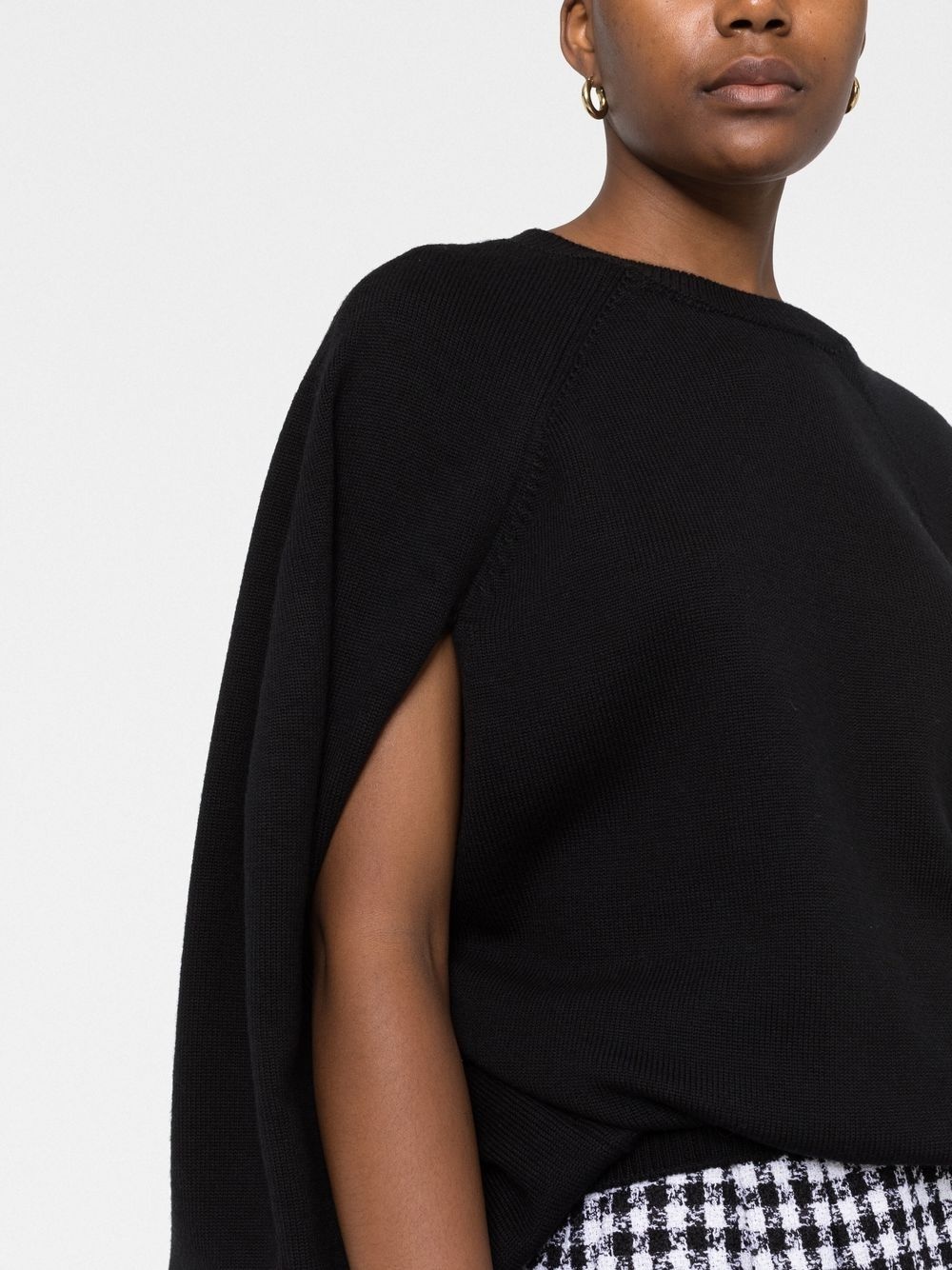 slit-sleeve jumper - 5