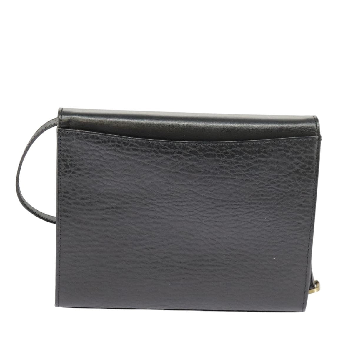 Burberry Shoulder Bag Leather Black - 2