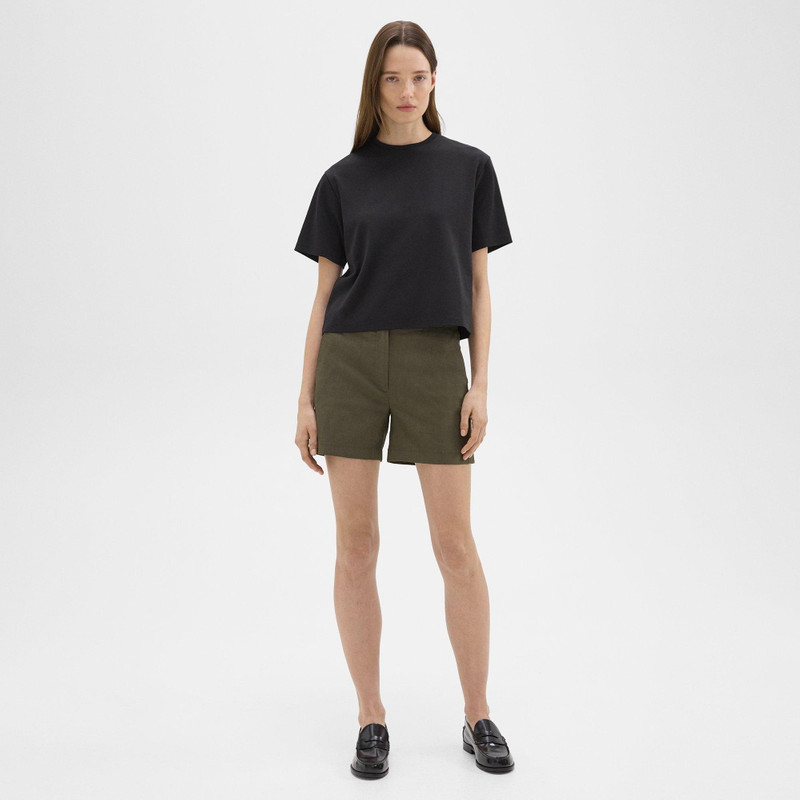 Waist Tab Short in Good Linen 3