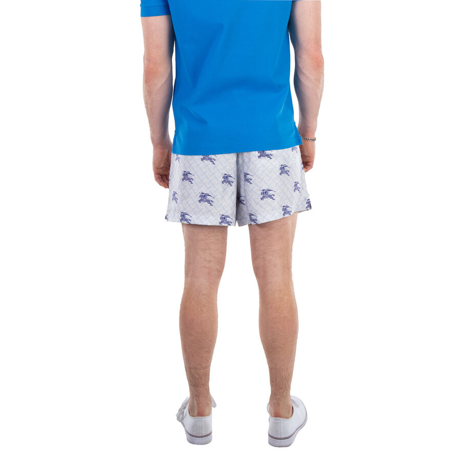 Burberry Brandon Ekd Tb-Monogram Silk Shorts - 3