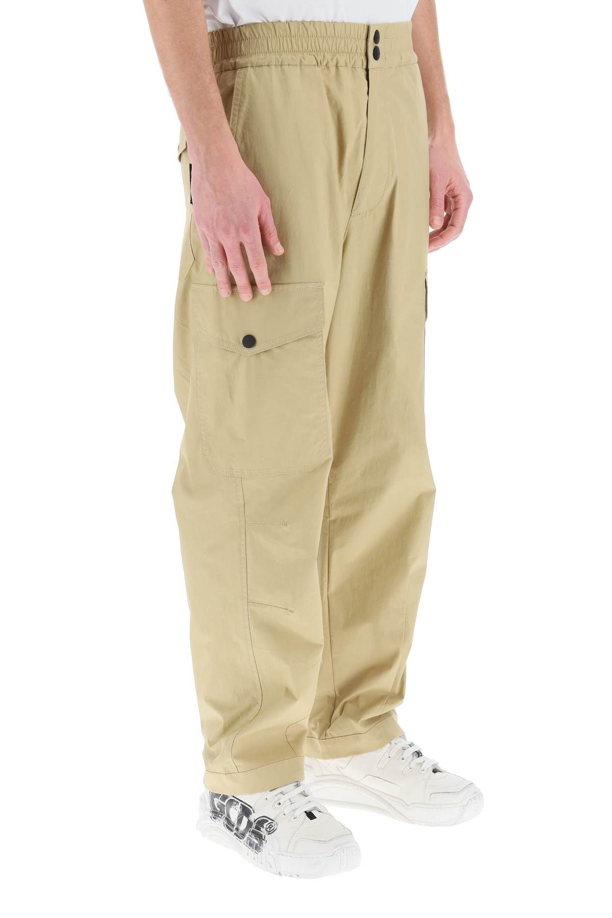 COTTON CARGO TROUSERS - 3