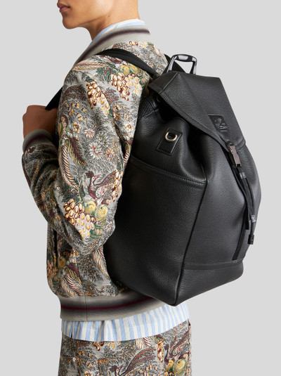 Etro LARGE LEATHER BACKPACK outlook