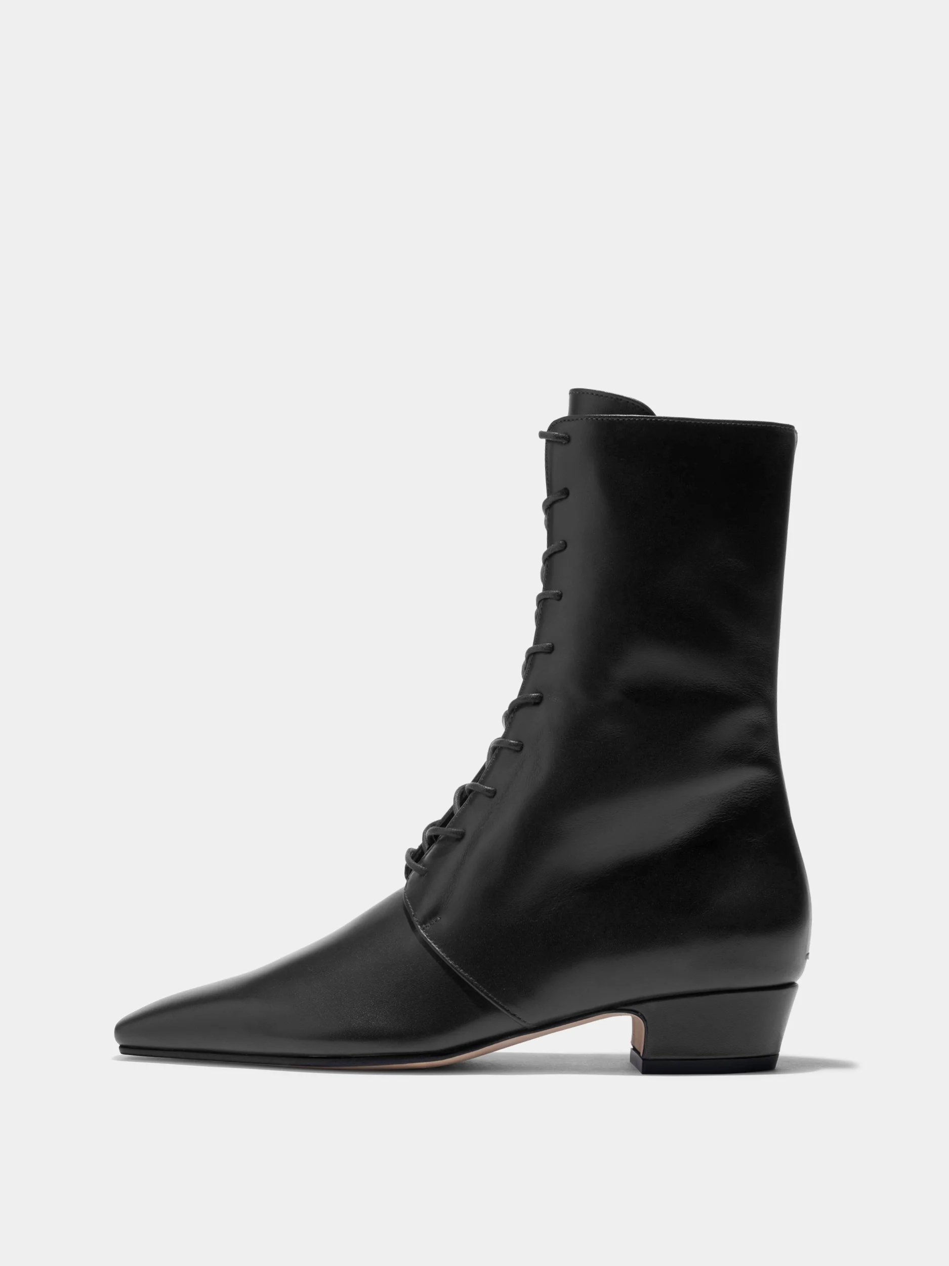 Elva Leather Ankle Boots - 1