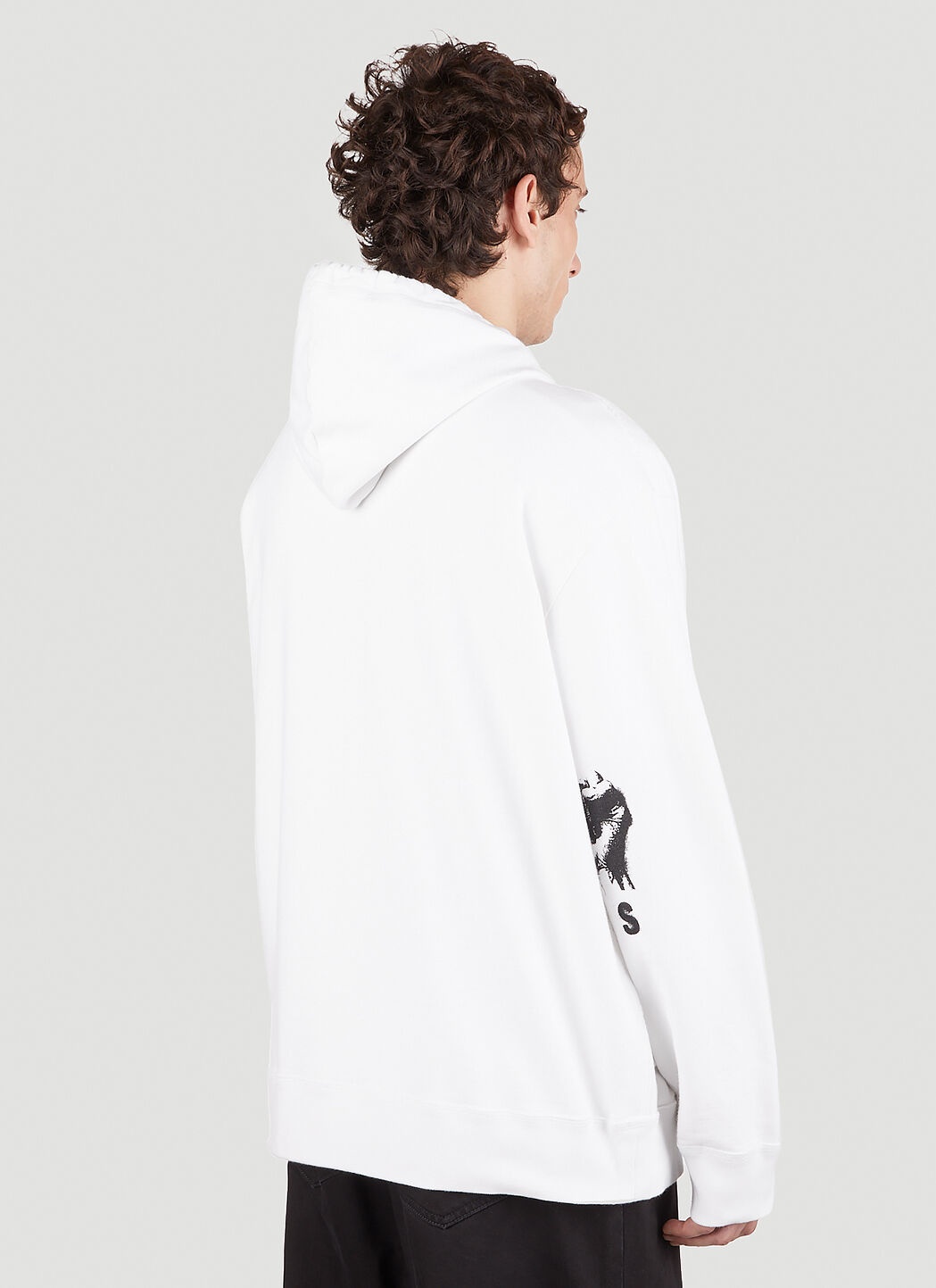 Logo Patch Hooded Sweatshirt - 4