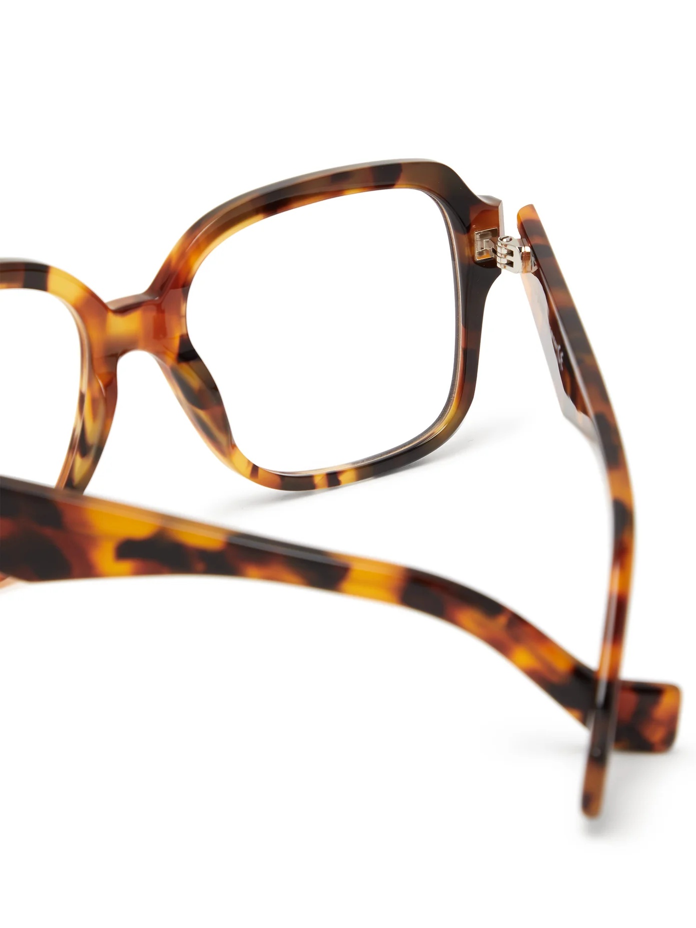 Oversized square acetate glasses - 6