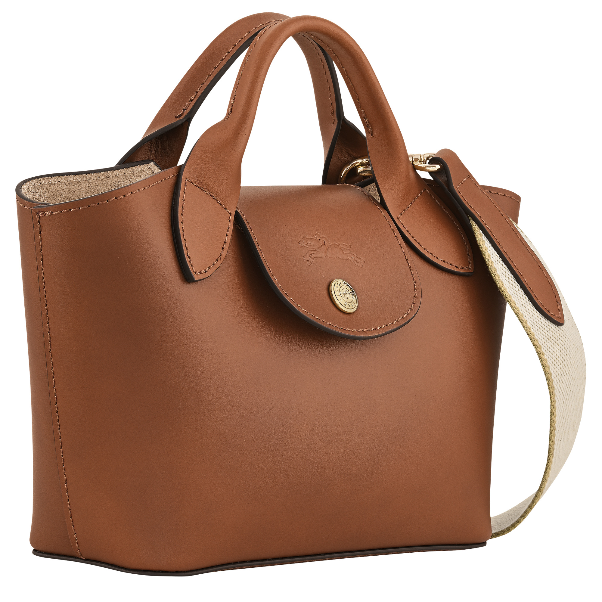 Épure XS Tote bag Cognac - Leather - 3